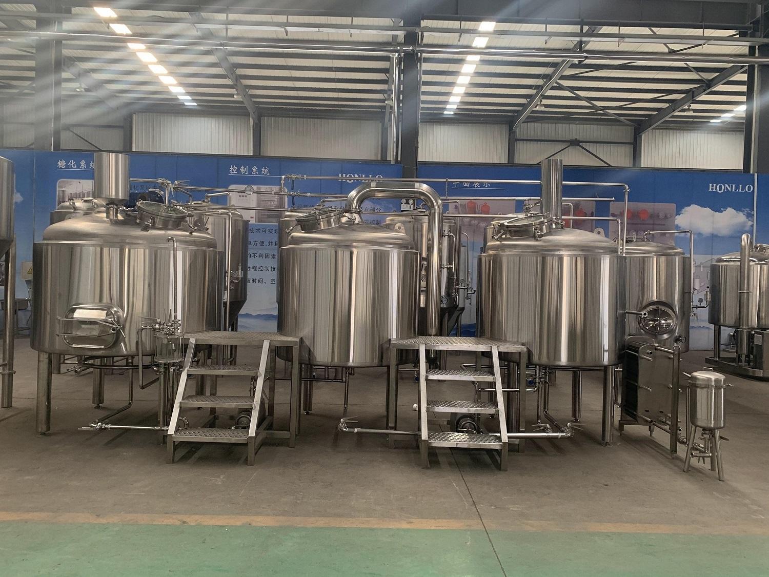 1000升啤酒厂生产设备